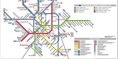 เซ็นทรัลสถานีแผนที่มิลาน
