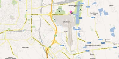สนามบินในมิลานแผนที่อิตาลี